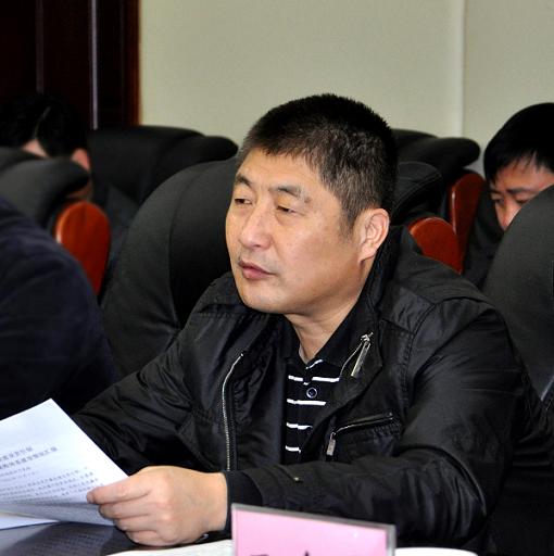 厅党组书记,厅长蒋益民汇报工作